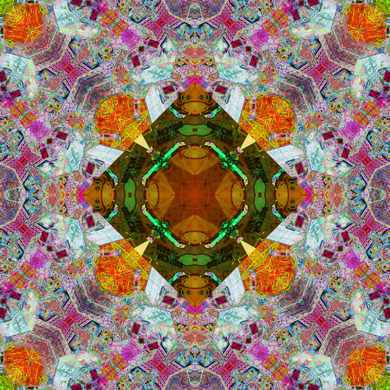 Shimmering Zen Lucky Lady Digital Montage (2017) SHIMMERING ZEN